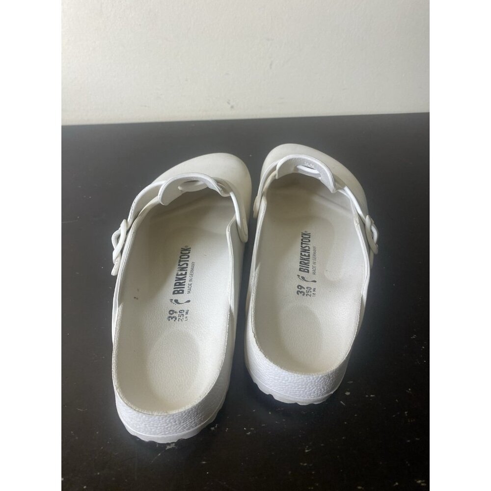 white Birkenstock Boston EVA clogs Women’s Size 8 - Picture 5 of 8